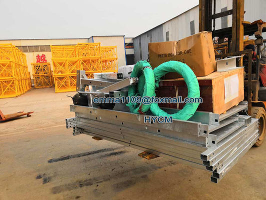 ZLP स्टील एल्यूमीनियम निलंबित कार्य प्लेटफार्म 250kg 500kg 630kg 800kg कैप 3 चरण 220/380V