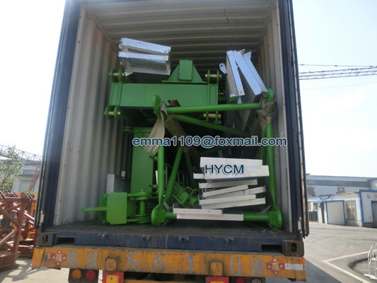 QTZ125 (6515) बिल्डिंग टॉवर क्रेन 10t लोड 50m ऊंचाई कीमत