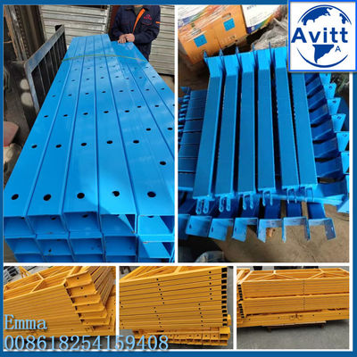 ZLP630 निर्माण गोंडोला पालना निलंबित मंच मंच 1.5kw Hoister के साथ