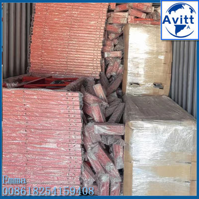 लिफ्ट 630kg ZLP हवाई निलंबित कार्य प्लेटफार्म 6mts लंबे लटकते मचान