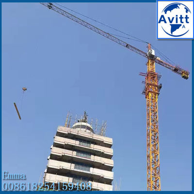 F0 23b टावर क्रेन 10 टन ऊंची इमारतों का निर्माण