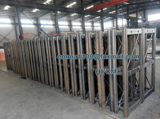 OEM GJJ बिल्डिंग लिफ्ट मास्ट सेक्शन रैक और बोल्ट के साथ